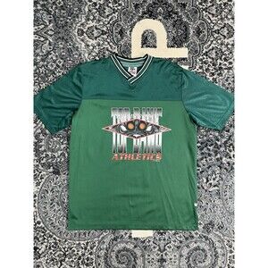 Vintage Men’s  95 Top Dawg Athletic Football Jersey Size XL Made in USA Green